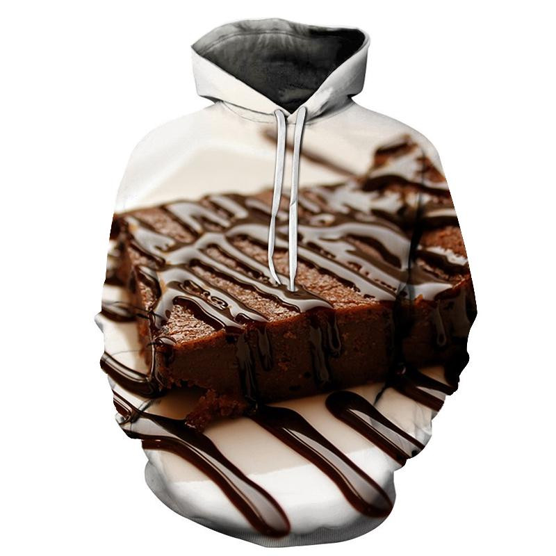 Chocolate Brownie 3D All Over Printed Sweatshirt, Hoodie, Zip Hoodie | Fan Apparel For Men, Women