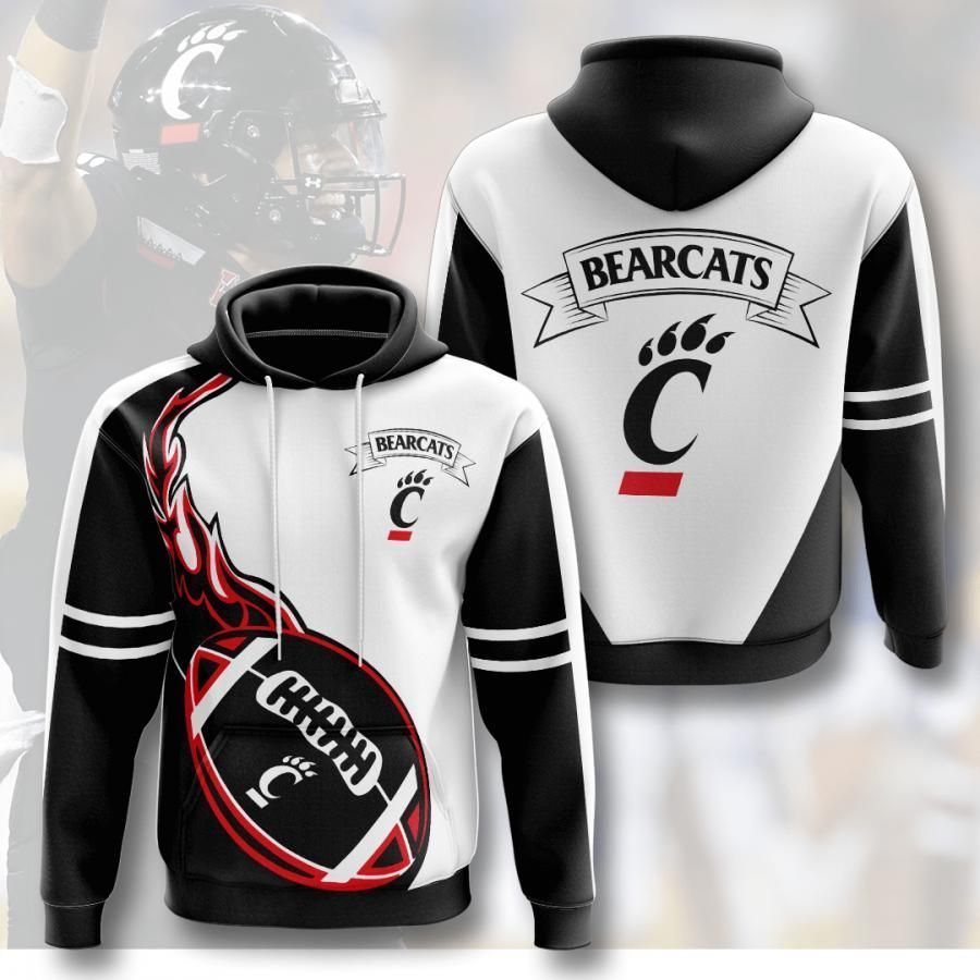 Cincinnati Bearcats 3D All Over Printed Sweatshirt, Hoodie, Zip Hoodie | Ncaa Fan Gear For Men, Women
