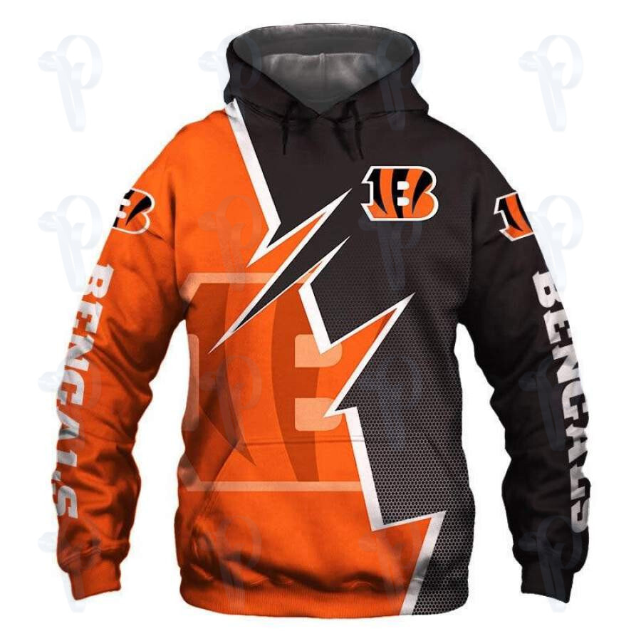 Cincinnati Bengals Nfl 3D All Over Printed Sweatshirt, Hoodie, Zip Hoodie | Nfl Fan Gear For Men, Women