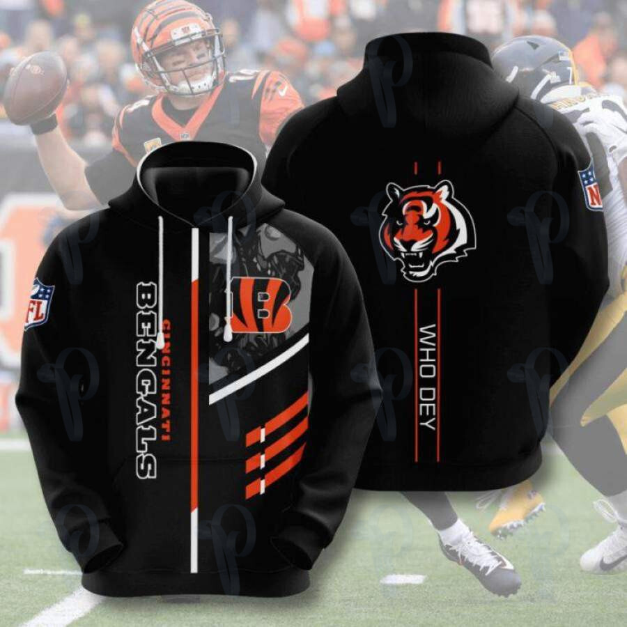 Cincinnati Bengals Nfl 3D All Over Printed Sweatshirt, Hoodie, Zip Hoodie | Nfl Fan Gear For Men, Women