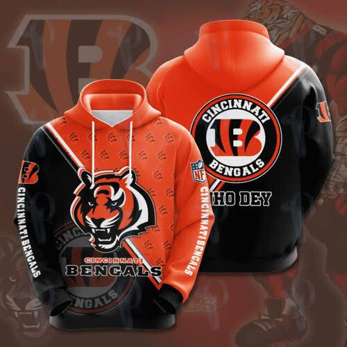 Cincinnati Bengals Nfl 3D All Over Printed Sweatshirt, Hoodie, Zip Hoodie | Nfl Fan Gear For Men, Women