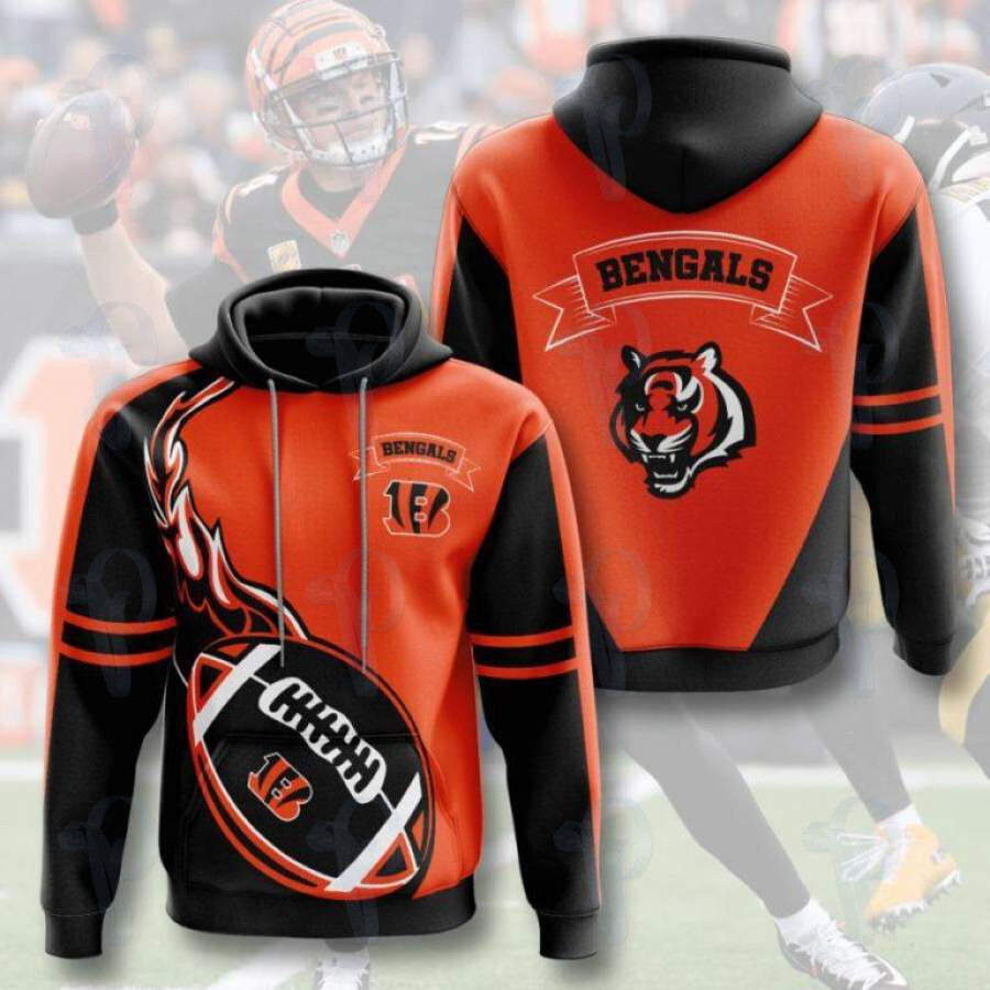 Cincinnati Bengals Nfl 3D All Over Printed Sweatshirt, Hoodie, Zip Hoodie | Nfl Fan Gear For Men, Women