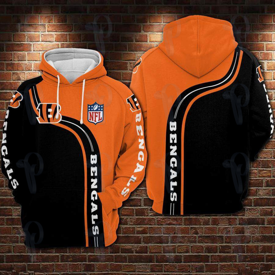 Cincinnati Bengals Nfl 3D All Over Printed Sweatshirt, Hoodie, Zip Hoodie | Nfl Fan Gear For Men, Women