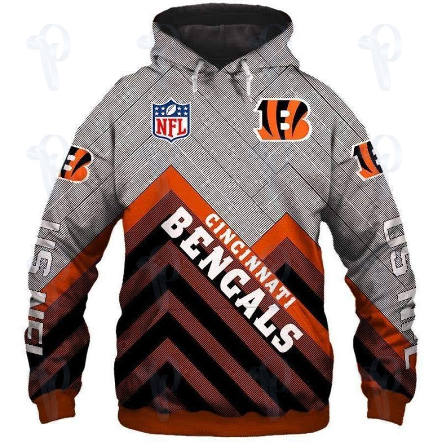 Cincinnati Bengals Nfl 3D All Over Printed Sweatshirt, Hoodie, Zip Hoodie | Nfl Fan Gear For Men, Women