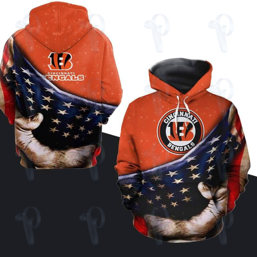 Cincinnati Bengals Nfl 3D All Over Printed Sweatshirt, Hoodie, Zip Hoodie | Nfl Fan Gear For Men, Women