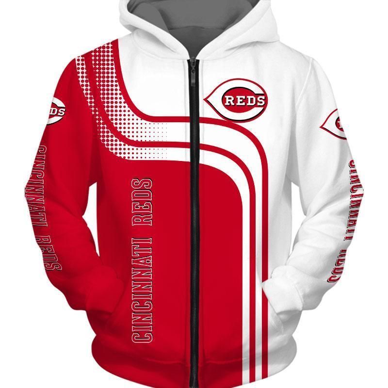 Cincinnati Reds 3D All Over Printed Sweatshirt, Hoodie, Zip Hoodie | Mlb Fan Gear For Men, Women
