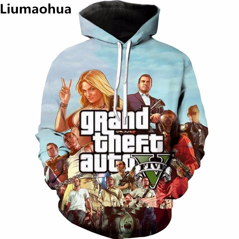 Classic Games Grand Theft Auto 3D All Over Printed Sweatshirt, Hoodie, Zip Hoodie | Fan Apparel For Men, Women