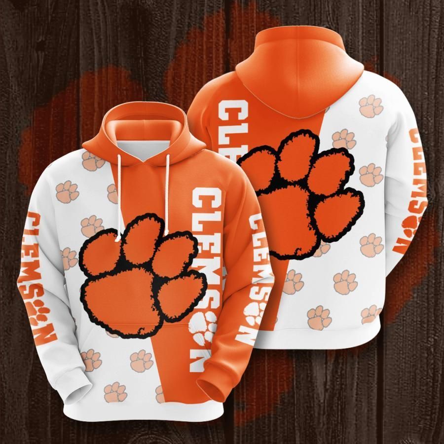Clemson Tigers 3D All Over Printed Sweatshirt, Hoodie, Zip Hoodie | Ncaa Fan Gear For Men, Women