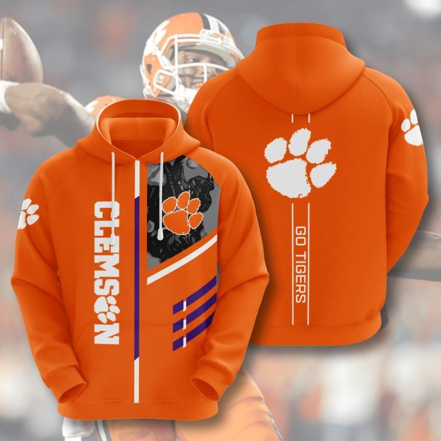 Clemson Tigers 3D All Over Printed Sweatshirt, Hoodie, Zip Hoodie | Ncaa Fan Gear For Men, Women