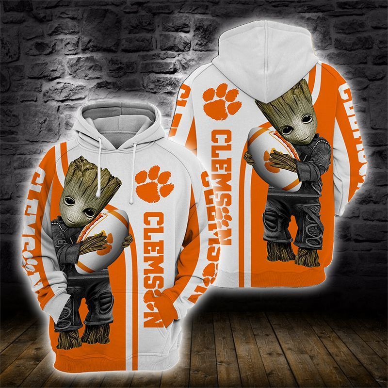 Clemson Tigers 3D All Over Printed Sweatshirt, Hoodie, Zip Hoodie | Ncaa Fan Gear For Men, Women