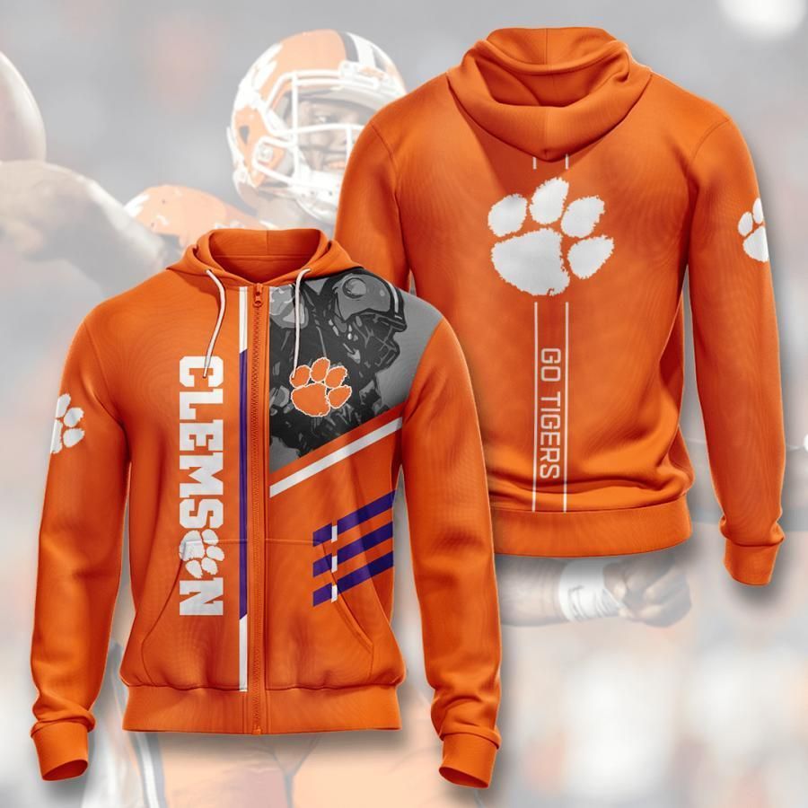 Clemson Tigers 3D All Over Printed Sweatshirt, Hoodie, Zip Hoodie | Ncaa Fan Gear For Men, Women