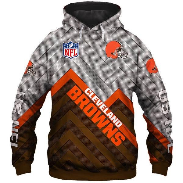 Cleveland Browns Nfl Rugby Team 3D All Over Printed Sweatshirt, Hoodie, Zip Hoodie | Fan Apparel For Men, Women