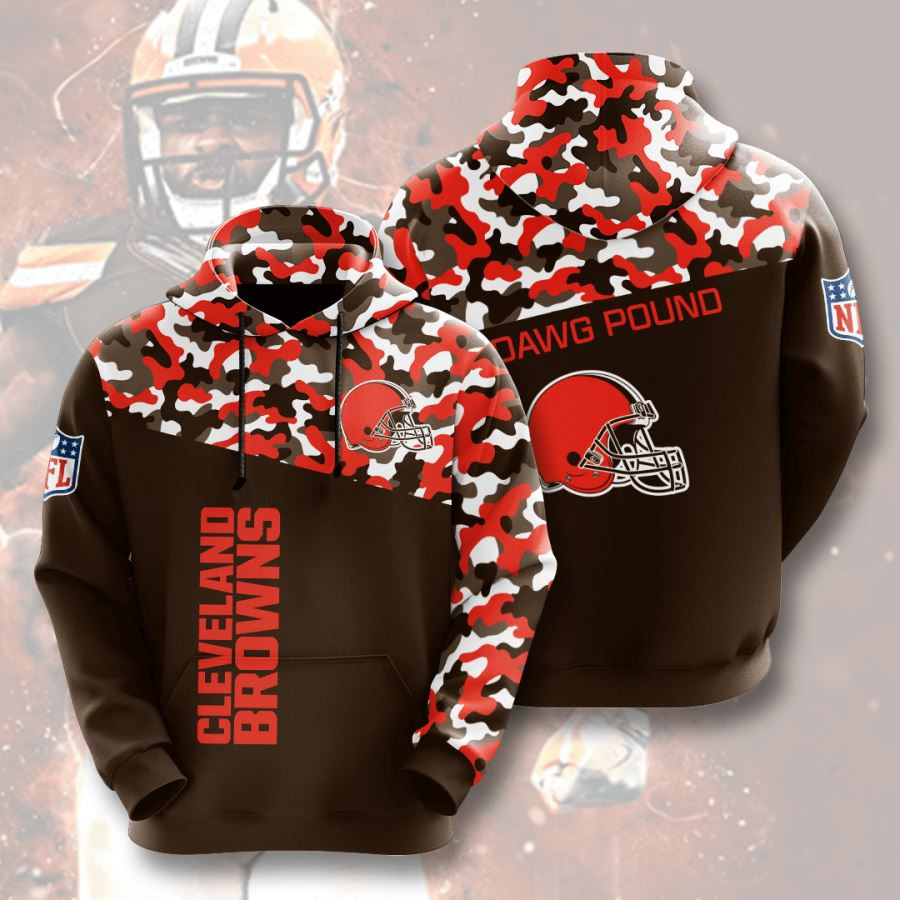 Cleveland Browns Unisex 3D All Over Printed Sweatshirt, Hoodie, Zip Hoodie | Fan Apparel For Men, Women