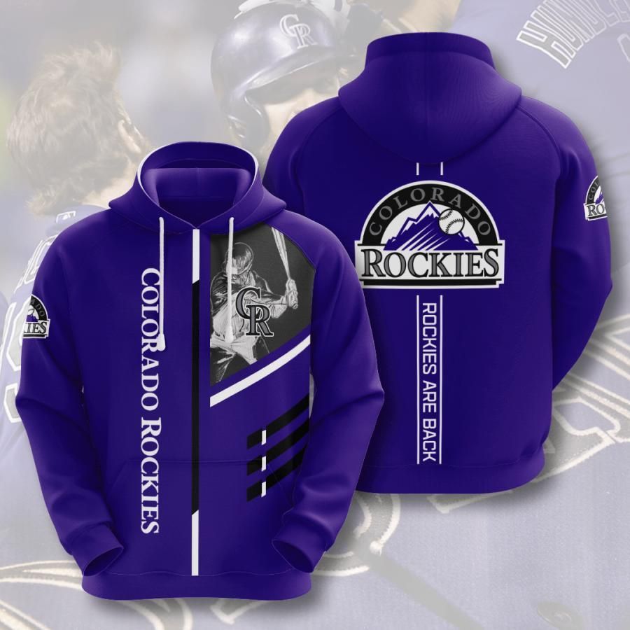 Colorado Rockies 3D All Over Printed Sweatshirt, Hoodie, Zip Hoodie | Mlb Fan Gear For Men, Women