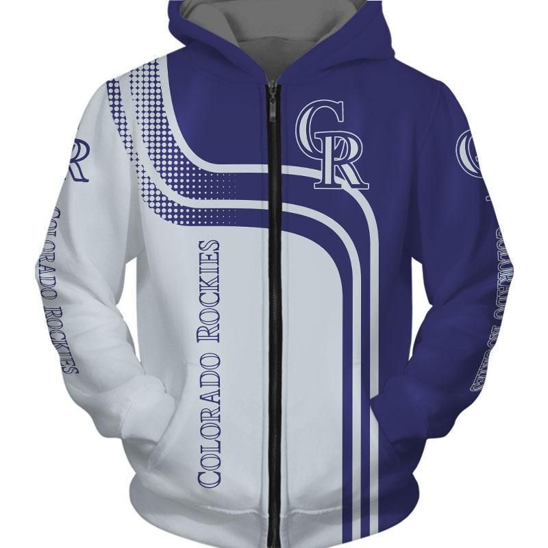 Colorado Rockies 3D All Over Printed Sweatshirt, Hoodie, Zip Hoodie | Mlb Fan Gear For Men, Women