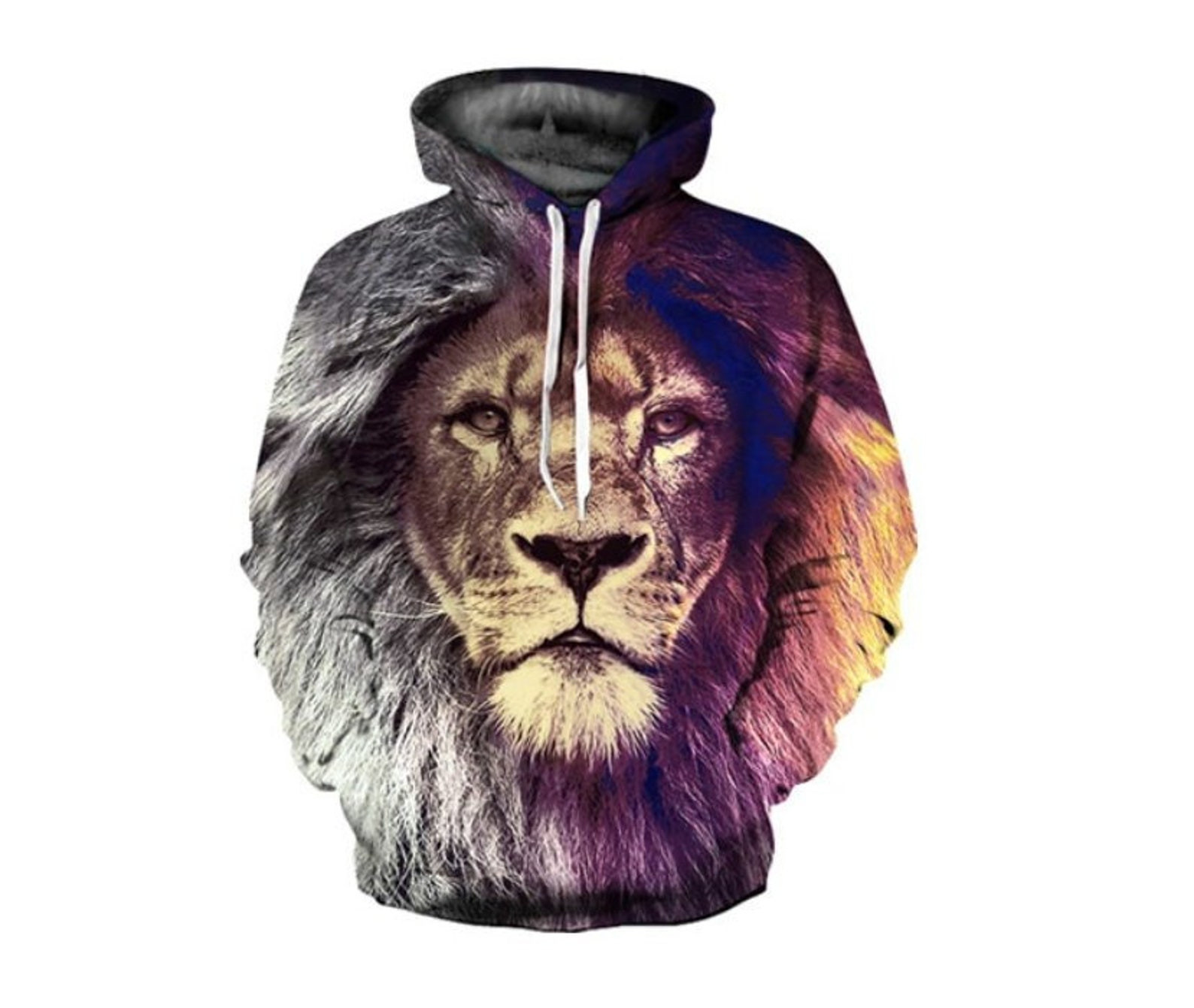 Colorful Lion King 3D All Over Printed Sweatshirt, Hoodie, Zip Hoodie | Fan Apparel For Men, Women