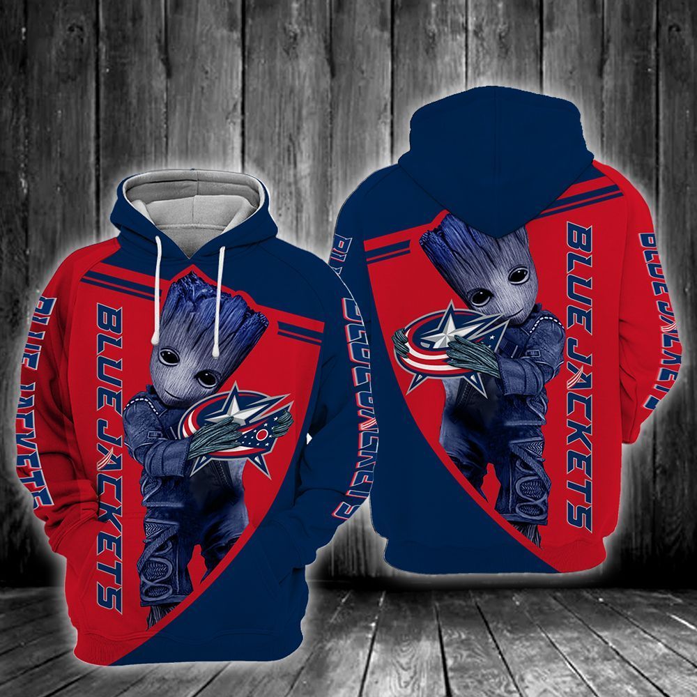 Columbus Blue Jackets 3D All Over Printed Sweatshirt, Hoodie, Zip Hoodie | Fan Apparel For Men, Women