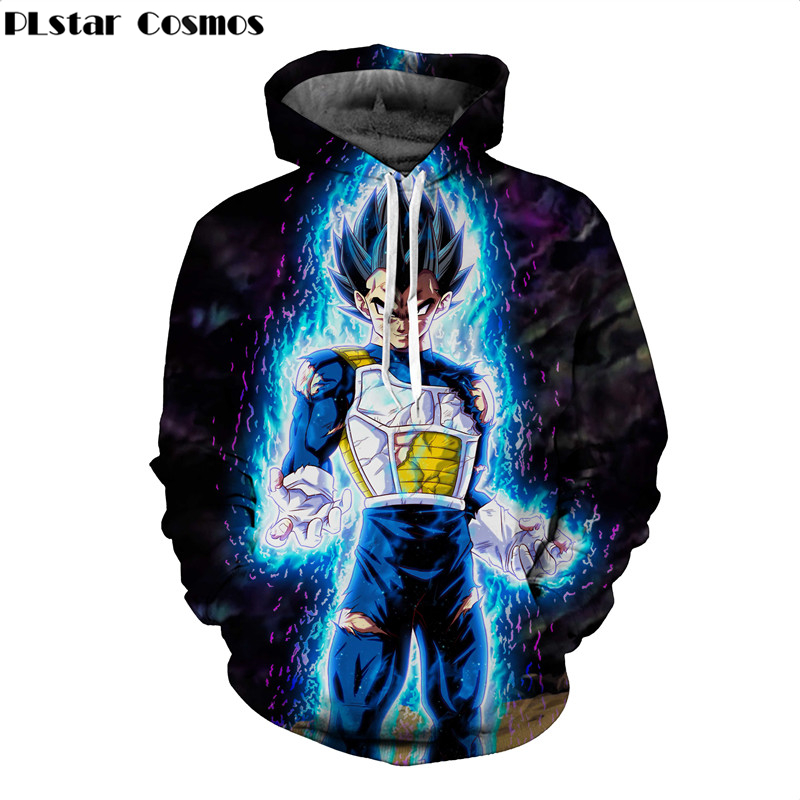Cosmos Dragon Ball Z Vegeta 3D All Over Printed Sweatshirt, Hoodie, Zip Hoodie | Fan Apparel For Men, Women