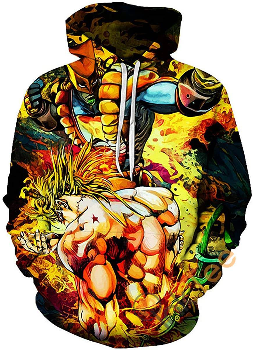 Cosplay Jojo's Bizarre Adventure 3D All Over Printed Sweatshirt, Hoodie, Zip Hoodie | Fan Apparel For Men, Women