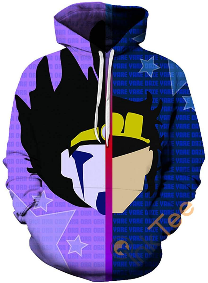 Cosplay Jojo's Bizarre Adventure 3D All Over Printed Sweatshirt, Hoodie, Zip Hoodie | Fan Apparel For Men, Women