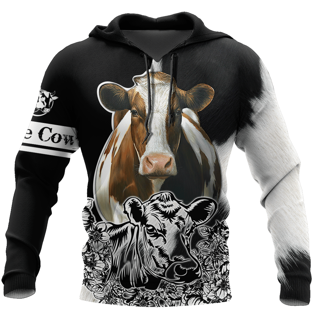 Cow 3D All Over Printed Sweatshirt, Hoodie, Zip Hoodie | Fan Apparel For Men, Women
