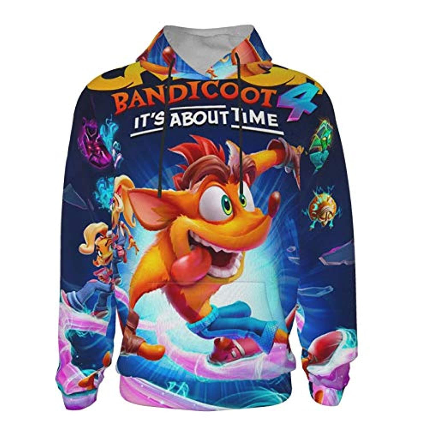 Crash Bandicoot Unisex 3D All Over Printed Sweatshirt, Hoodie, Zip Hoodie | Fan Apparel For Men, Women
