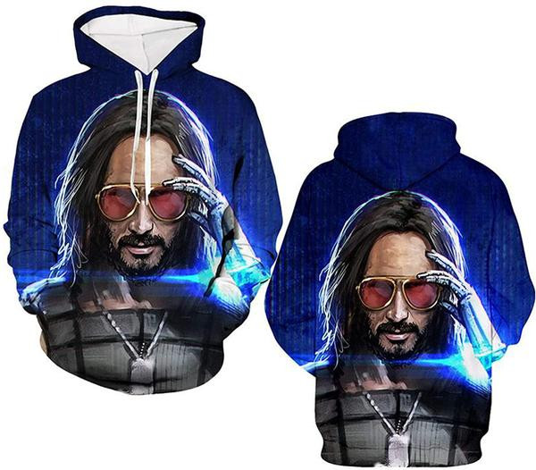 Cyberpunk 2077 3D All Over Printed Sweatshirt, Hoodie, Zip Hoodie | Fan Apparel For Men, Women