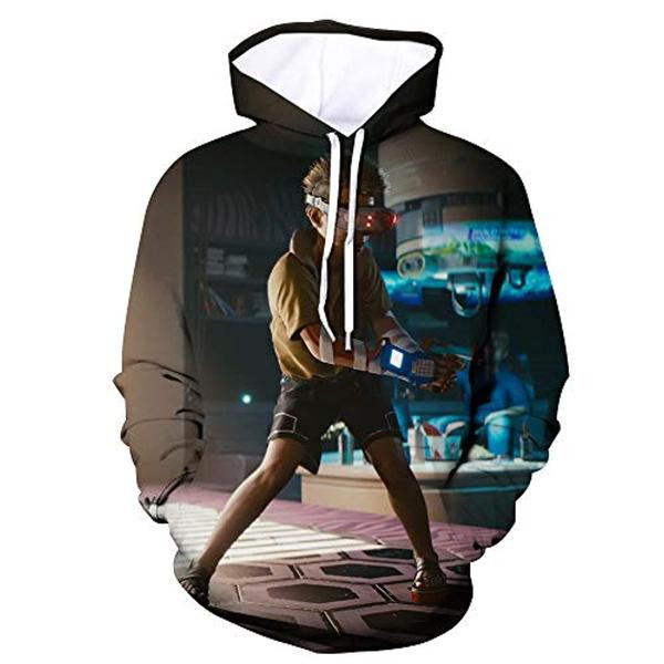 Cyberpunk 2077 3D All Over Printed Sweatshirt, Hoodie, Zip Hoodie | Fan Apparel For Men, Women