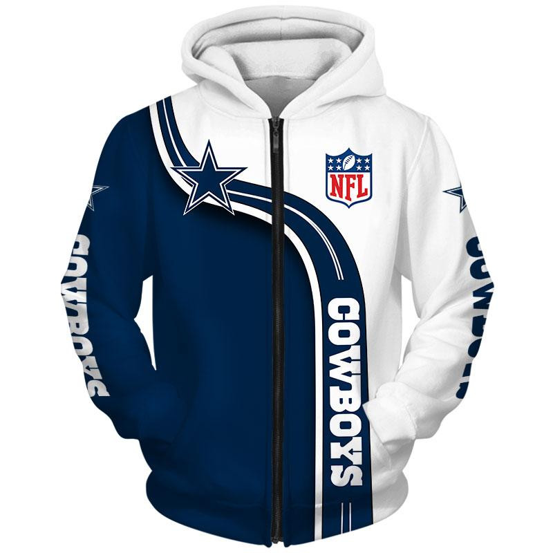 Dallas Cowboys 3D All Over Printed Sweatshirt, Hoodie, Zip Hoodie | Nfl Fan Gear For Men, Women