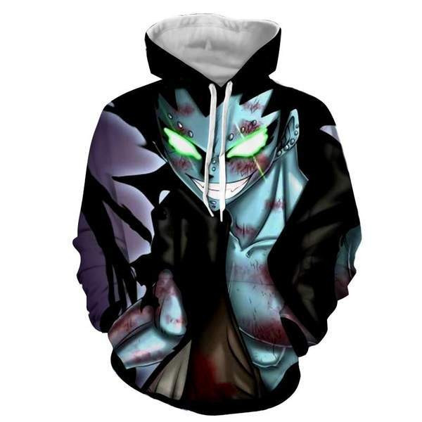 Dark Natsu Dragneel Fairy Tail 3D All Over Printed Sweatshirt, Hoodie, Zip Hoodie | Fan Apparel For Men, Women