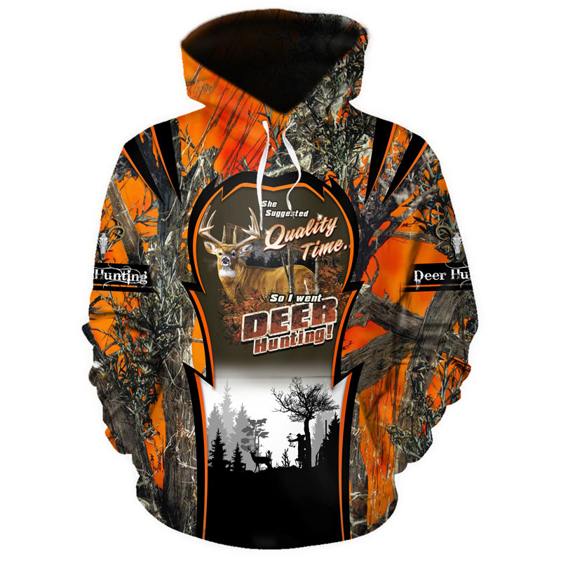 Deer Hunter 1210 So I Went Deer Hunting 3D All Over Printed Sweatshirt, Hoodie, Zip Hoodie | Fan Apparel For Men, Women