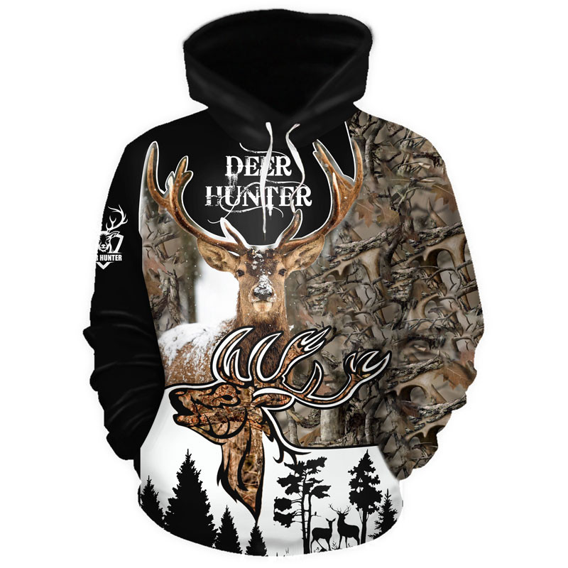Deer Hunting Style 8 3D All Over Printed Sweatshirt, Hoodie, Zip Hoodie | Fan Apparel For Men, Women