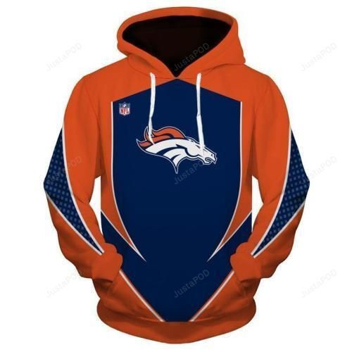 Denver Broncos 3D All Over Printed Sweatshirt, Hoodie, Zip Hoodie | Nfl Fan Gear For Men, Women