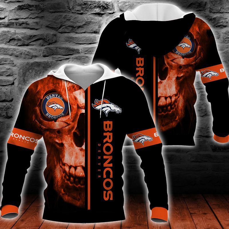 Denver Broncos 3D All Over Printed Sweatshirt, Hoodie, Zip Hoodie | Nfl Fan Gear For Men, Women
