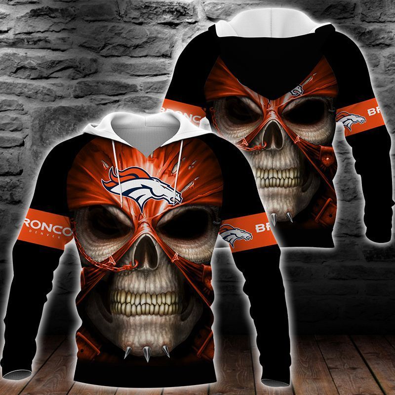 Denver Broncos 3D All Over Printed Sweatshirt, Hoodie, Zip Hoodie | Nfl Fan Gear For Men, Women