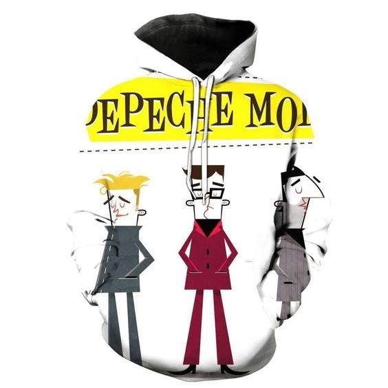 Depeche Mode 3D All Over Printed Sweatshirt, Hoodie, Zip Hoodie | Fan Apparel For Men, Women