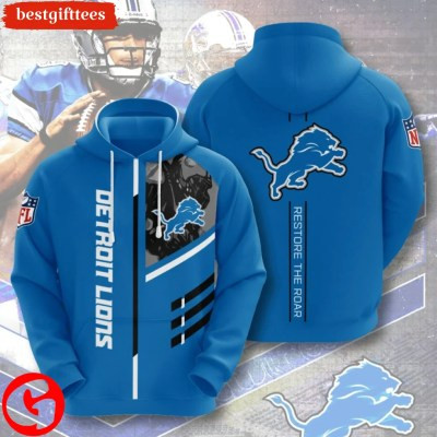 Detroit Lions 3D All Over Printed Sweatshirt, Hoodie, Zip Hoodie | Nfl Fan Gear For Men, Women