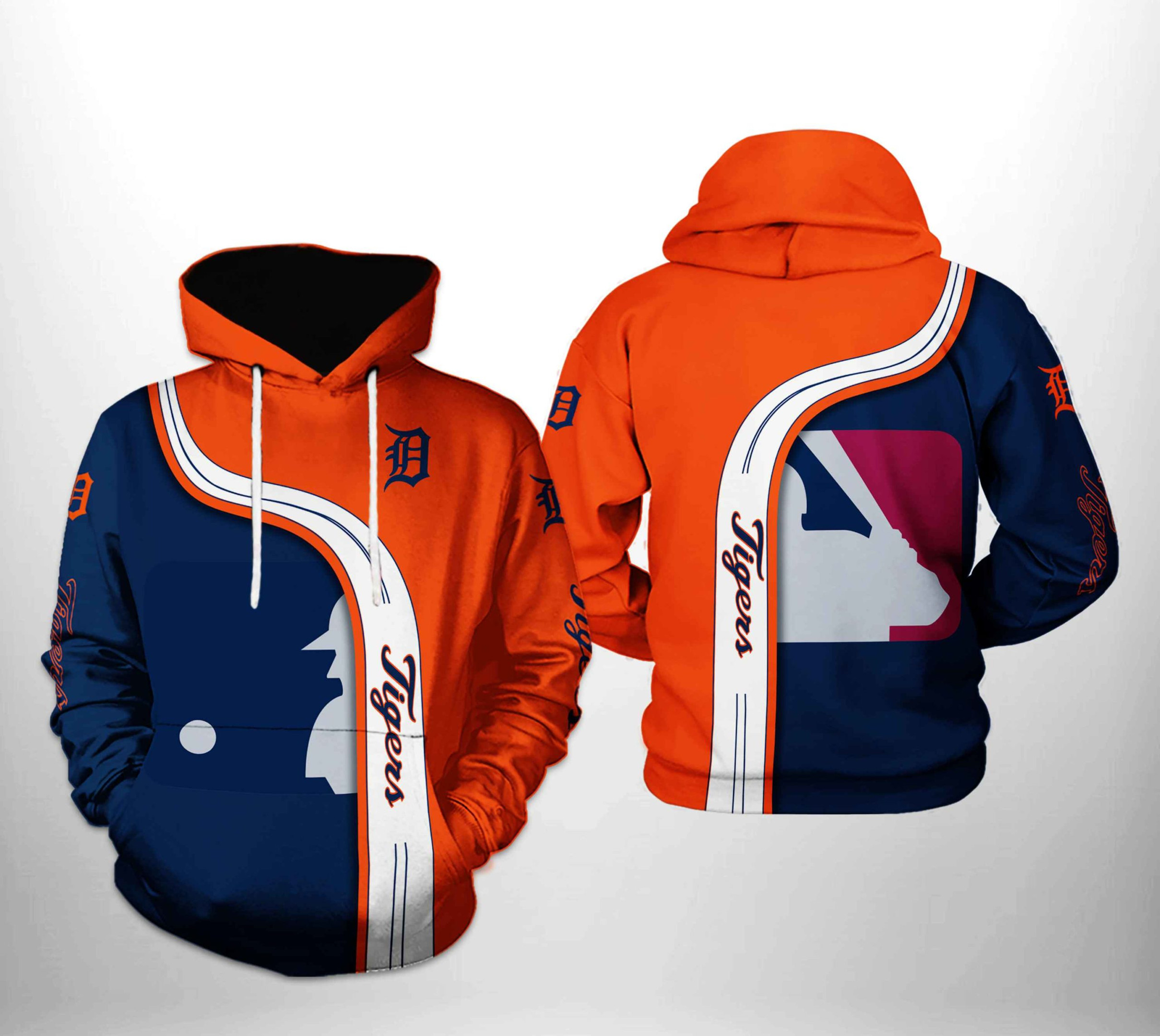 Detroit Tigers Mlb Team 3D All Over Printed Sweatshirt, Hoodie, Zip Hoodie | Ncaa Fan Gear For Men, Women