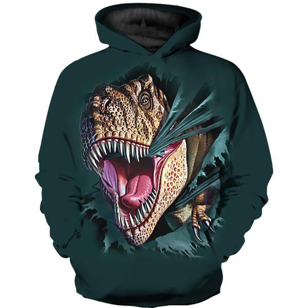 Dinosaur 3D All Over Printed Sweatshirt, Hoodie, Zip Hoodie | Fan Apparel For Men, Women