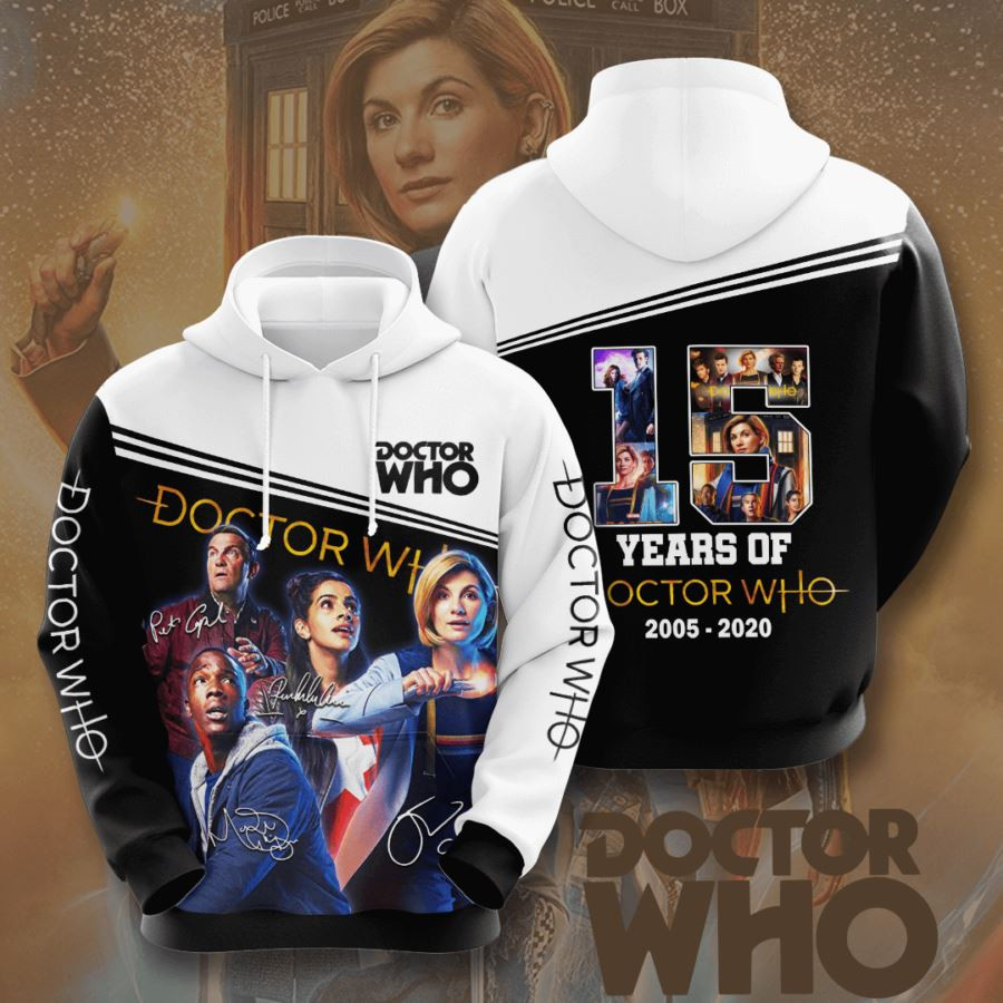 Doctor Who Movies 3D All Over Printed Sweatshirt, Hoodie, Zip Hoodie | Fan Apparel For Men, Women