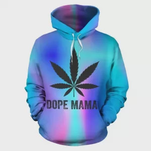 Dope Mama Like A Regular Mama But Way Higher 3D All Over Printed Sweatshirt, Hoodie, Zip Hoodie | Fan Apparel For Men, Women