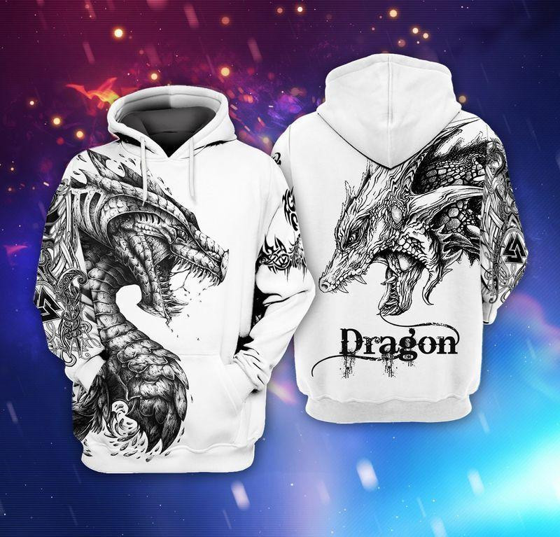 Dragon 3D All Over Printed Sweatshirt, Hoodie, Zip Hoodie | Fan Apparel For Men, Women