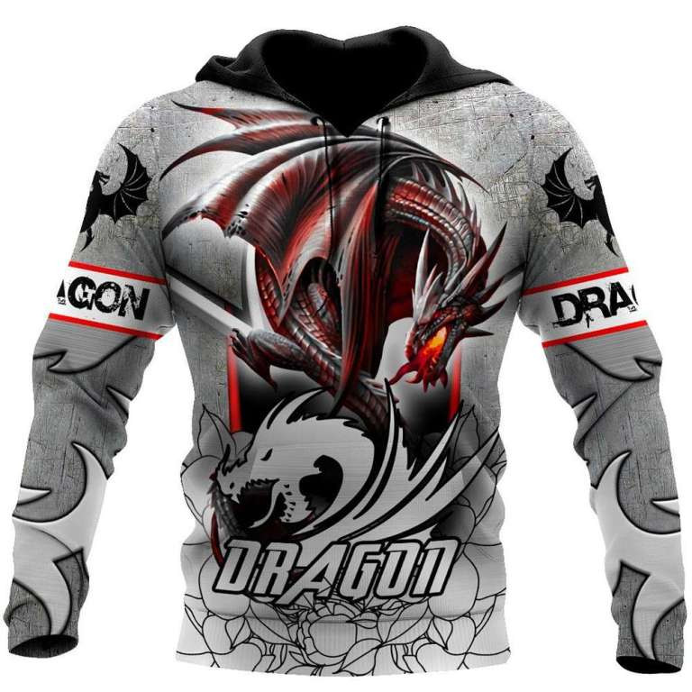 Dragon 3D All Over Printed Sweatshirt, Hoodie, Zip Hoodie | Fan Apparel For Men, Women