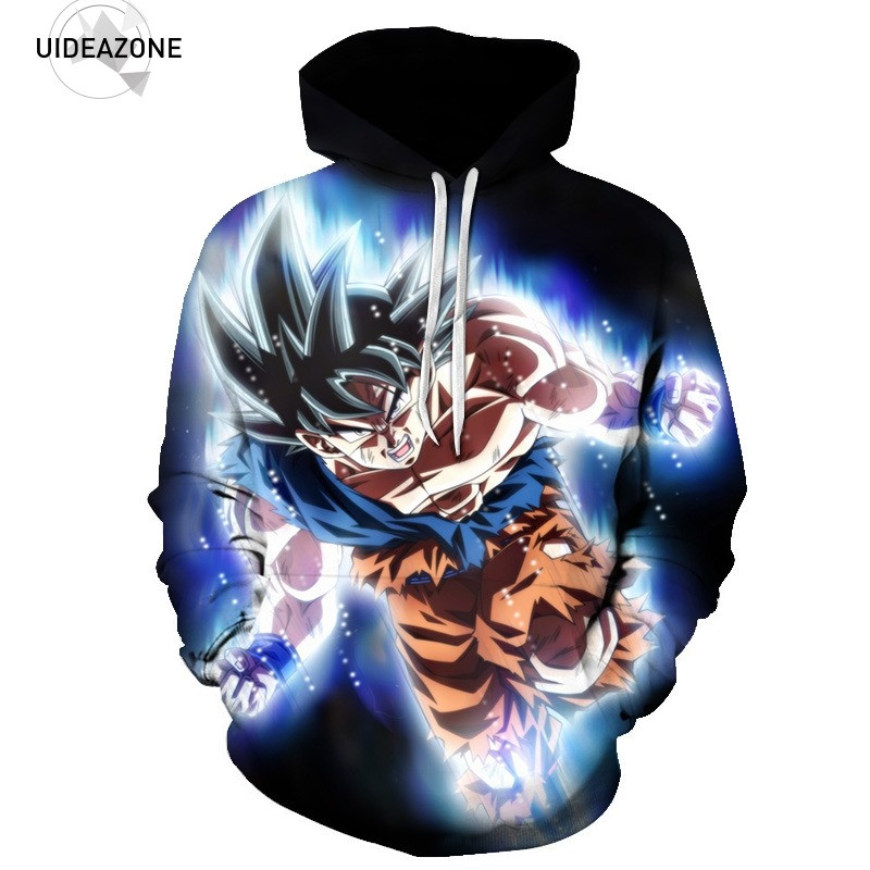 Dragon Ball Animated Black Goku 3D All Over Printed Sweatshirt, Hoodie, Zip Hoodie | Fan Apparel For Men, Women