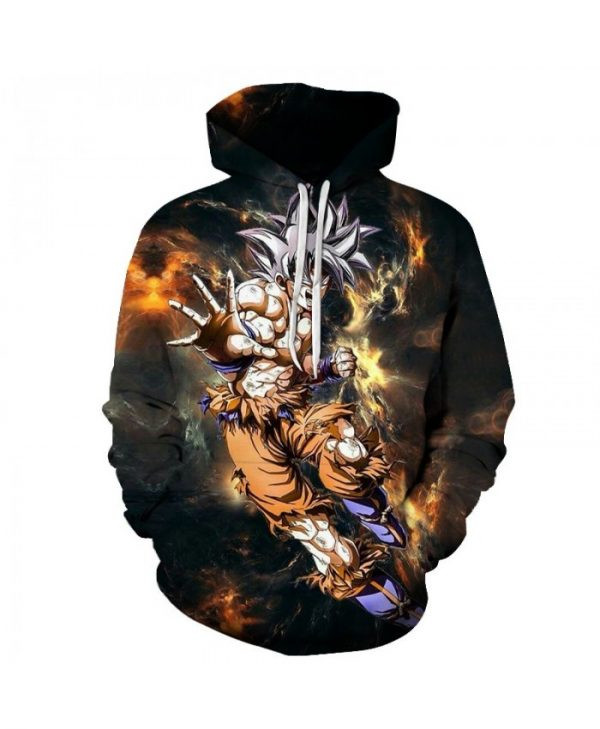 Dragon Ball S Anime Goku Saiyan 3D All Over Printed Sweatshirt, Hoodie, Zip Hoodie | Fan Apparel For Men, Women
