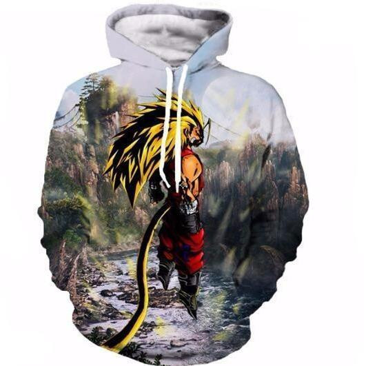 Dragon Ball Z Anime 3D All Over Printed Sweatshirt, Hoodie, Zip Hoodie | Fan Apparel For Men, Women