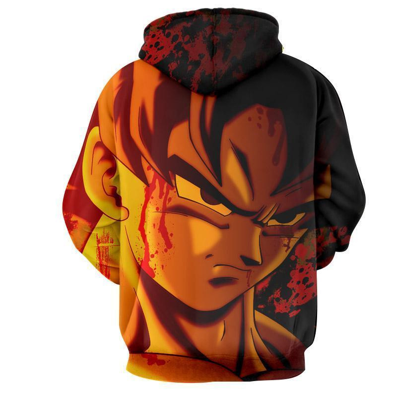 Dragon Ball Z Son Goku 3D All Over Printed Sweatshirt, Hoodie, Zip Hoodie | Fan Apparel For Men, Women