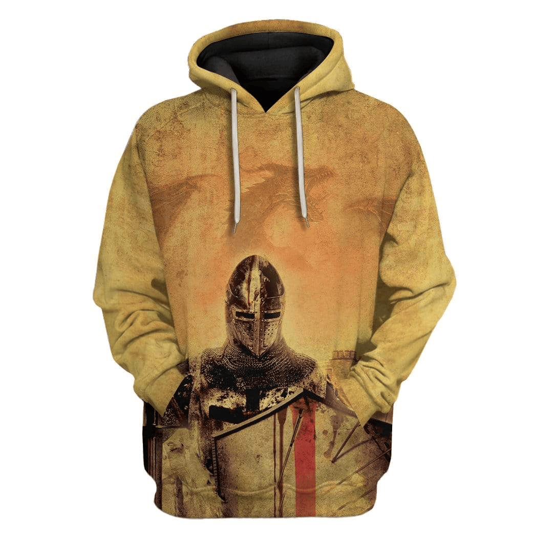 Dragon Knight Templar For Unisex 3D All Over Printed Sweatshirt, Hoodie, Zip Hoodie | Fan Apparel For Men, Women