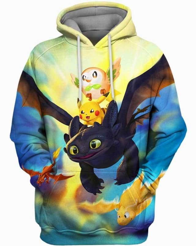 Dragon World 3D All Over Printed Sweatshirt, Hoodie, Zip Hoodie | Fan Apparel For Men, Women