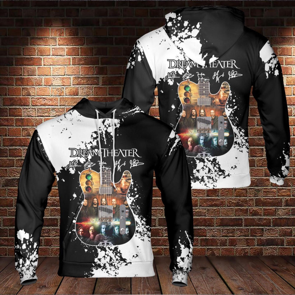 Dream Theater Band 3D All Over Printed Sweatshirt, Hoodie, Zip Hoodie | Fan Apparel For Men, Women